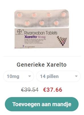 Xarelto 15 mg tabletten